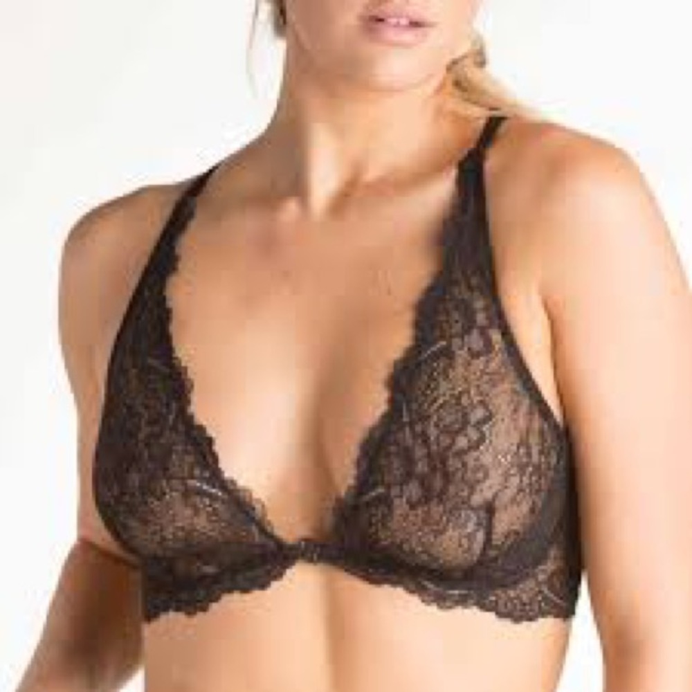 NWT Samantha Change All Lace Glamour Halter Bra